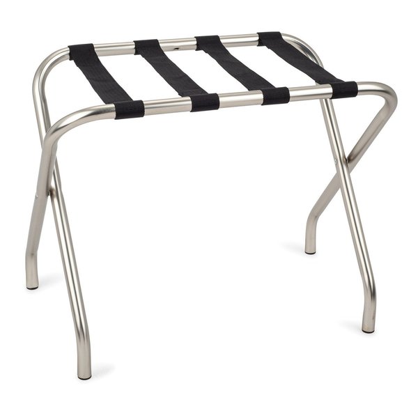 Registry Luggage Rack, Satin Nickel 750-SN